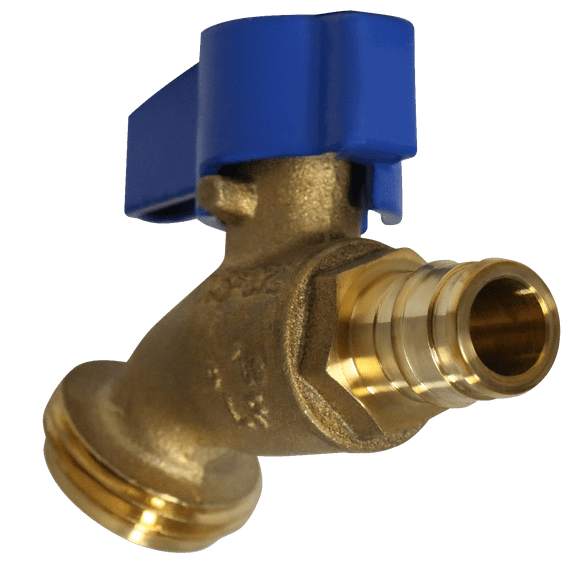 10 Pcs XFITTING Pex Expansion 1/2 inch x 3/4 inch Garden Valve, 5-4-1=10XX