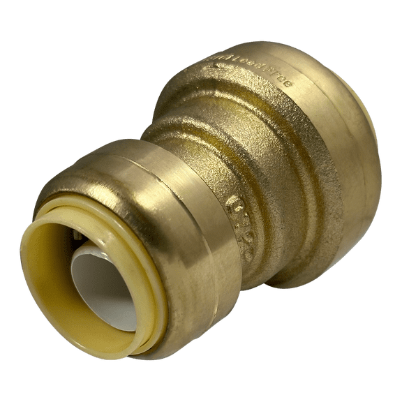 10 Pcs XFITTING Push Fit 1 Inch x 3/4 Inch Push Fit Coupling, Push Fit Reducing Coupling, 27-4-8=10XX