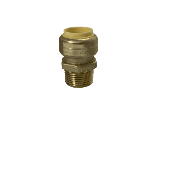 10 Pcs XFITTING Push Fit 3/4 Inch x 3/4 Inch Male Adapter, 27-2-6=10XX