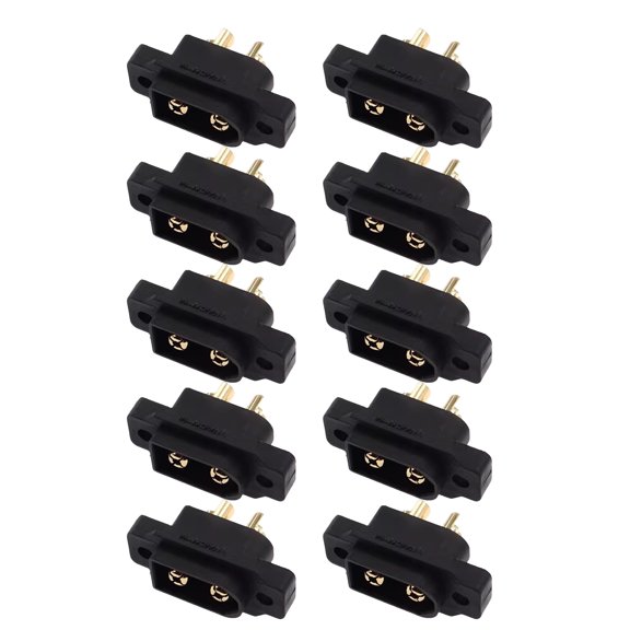 10 Pcs XT60EW Male Plug Connectors Great for Remote Control and FPV Racing with Easy Installation