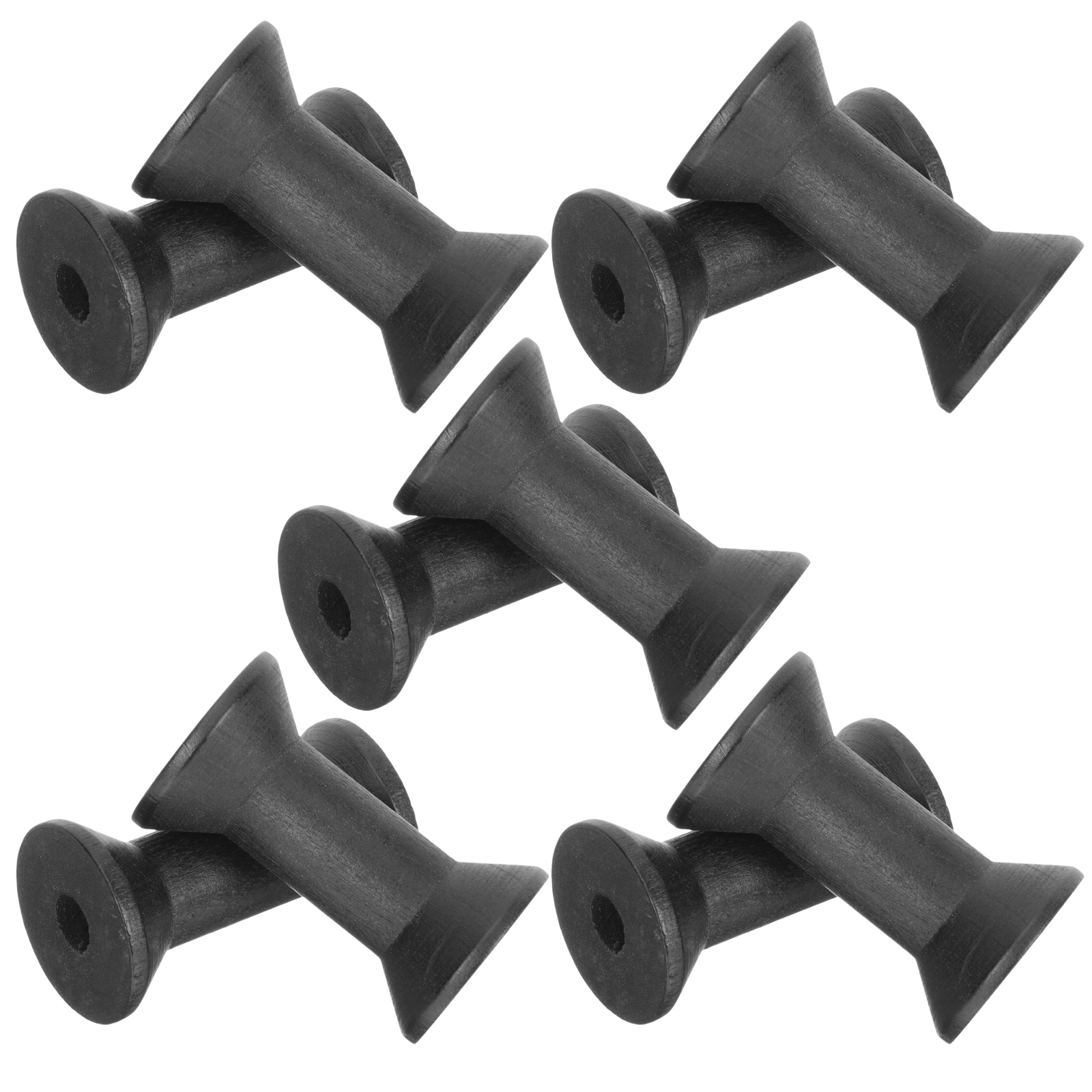 10 Pcs Yarn Winding Spools Sewing Spools Brackets Kit Practical Weaving Bobbins Embroidery