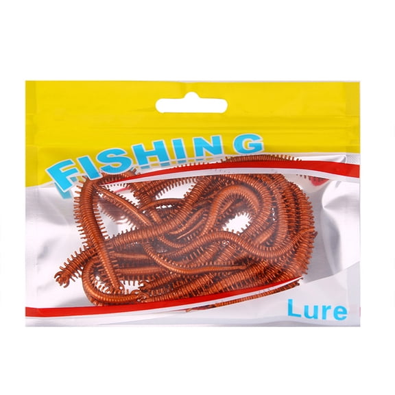 10 Pcs/bag Artificial Sea Worms Soft Fishing Realistic Fish