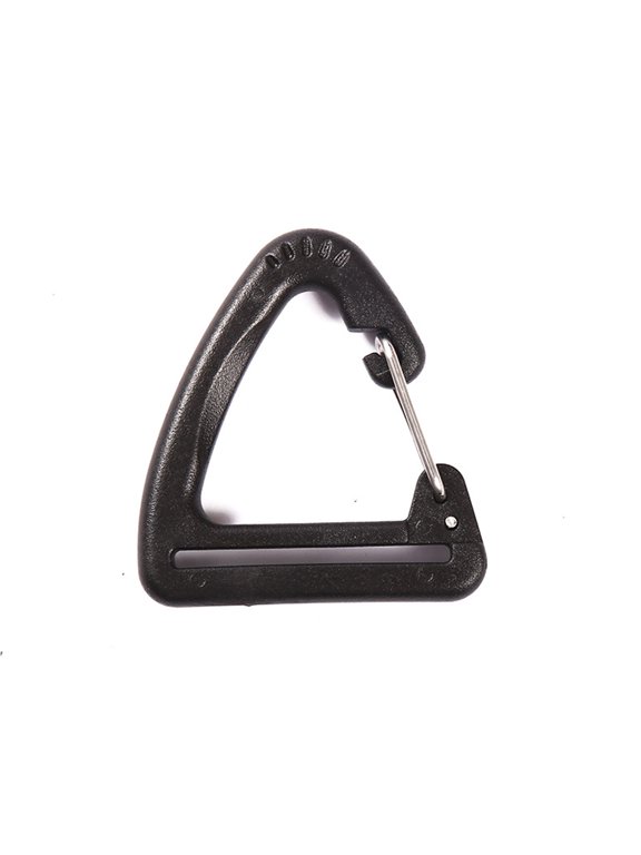 10 Pcs for Triangle Carabiner Spring Belt Clip Hooks Keychains Buckles for Outdoor Camping Hiking Backpack