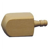 10 Pcs of Wood Dreidel Dreidel Width: 1"; Dreidel Height: 2-1/2"