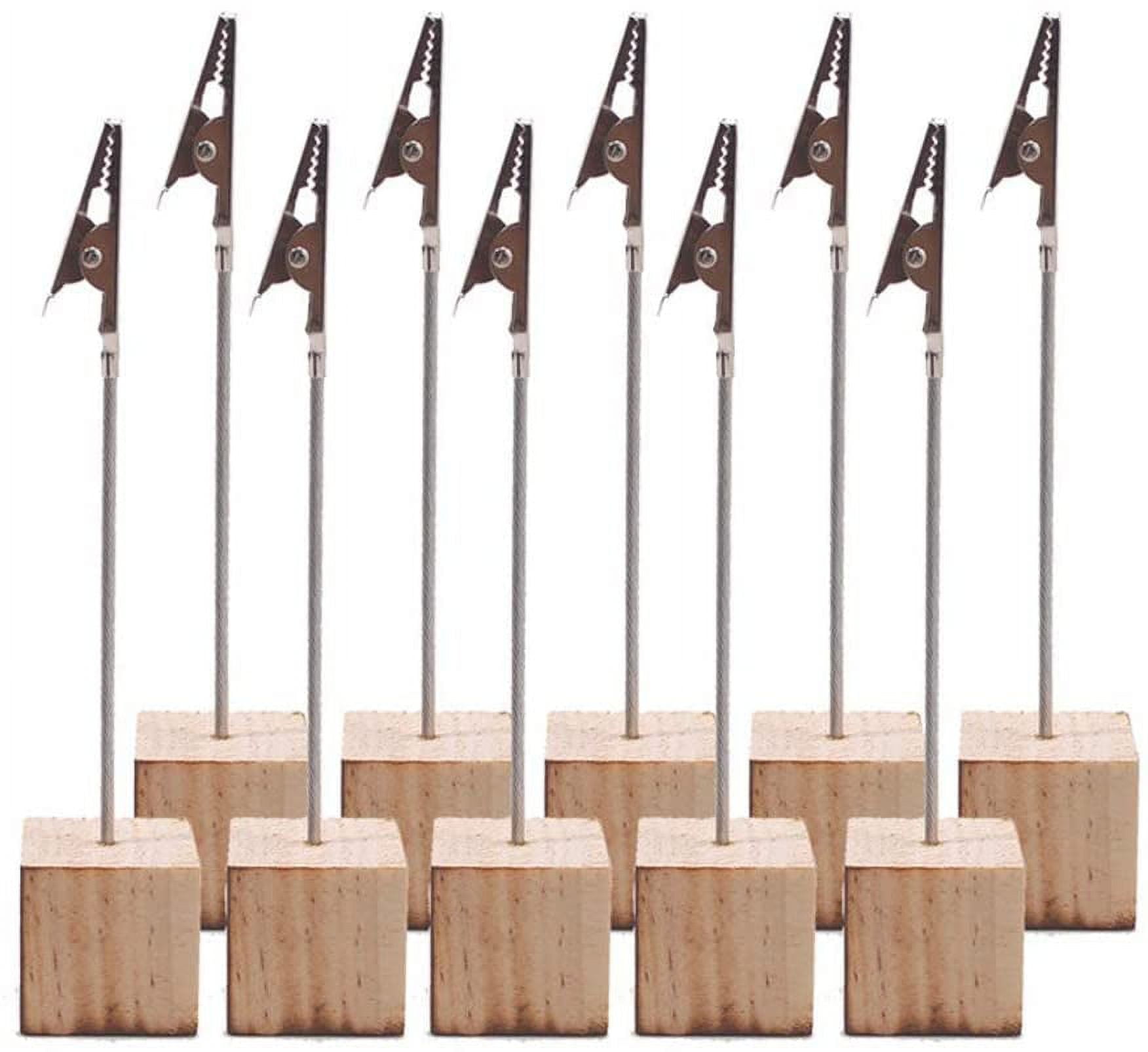 10 Pecs Memo Clip Holders And Message Clip Holders, Vertical Note