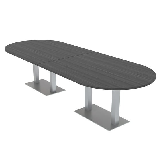 10 Person Modular Racetrack Conference Table With Electric And Data