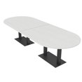 thumbnail image 1 of 10 Person Modular Racetrack Conference Table With Electric And Data, 1 of 6