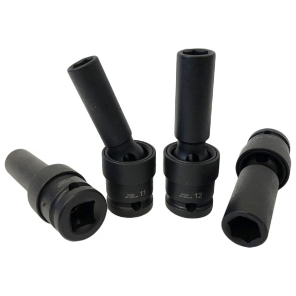 10-Piece 3/8" Drive Deep Impact Radius Corner Design (Metric)