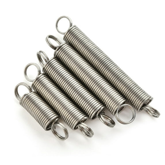 10 Piece 304 stainless steel tension spring 0.5mm x 5mm x 30 mm