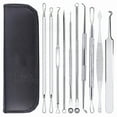 thumbnail image 1 of 10-Piece Acne Tweezers Set Blackhead Pimple Remover Tool Blemish Extractor Kit, 1 of 3
