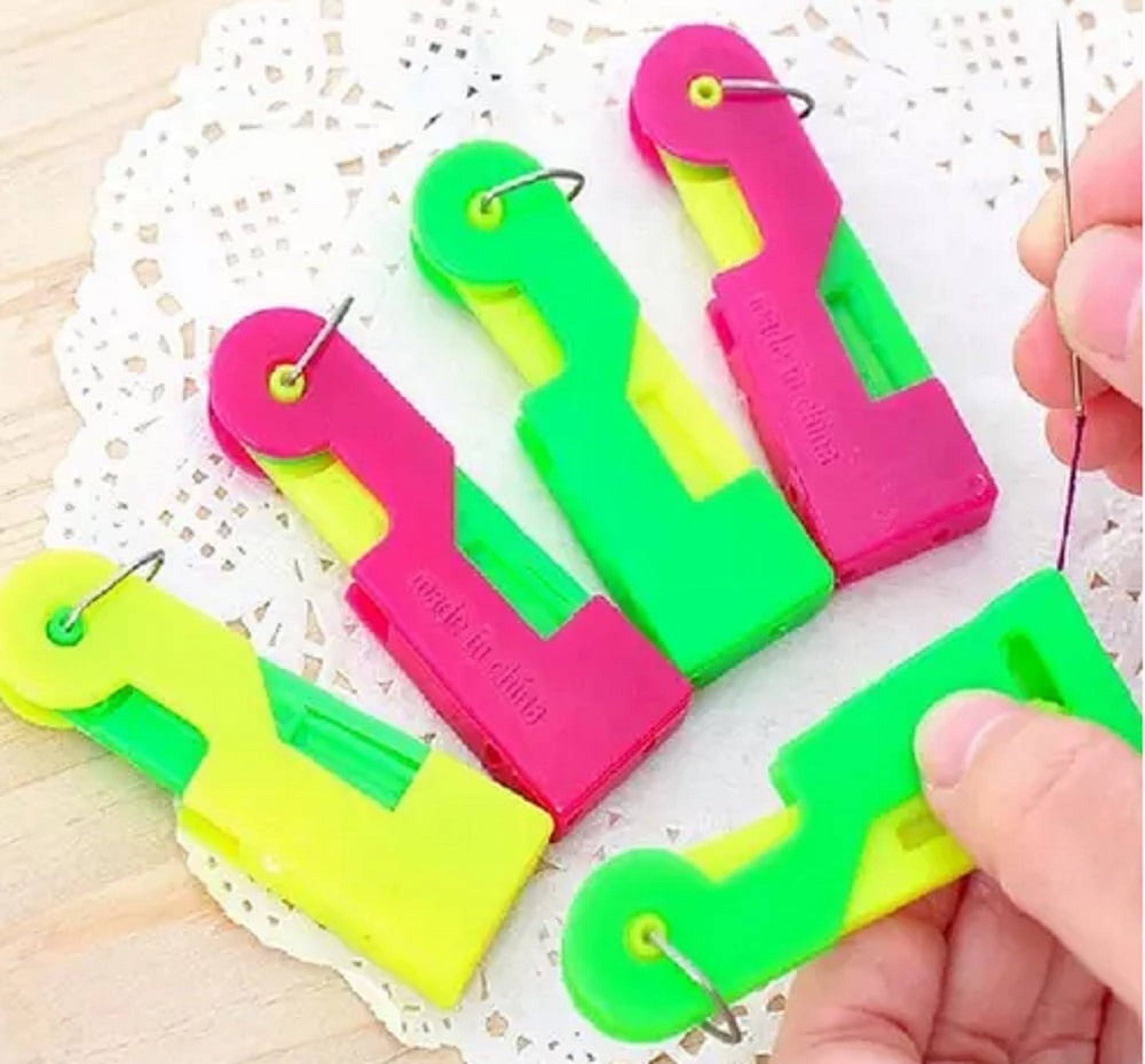 10-Piece Automatic Needle Threader Set Effortless Sewing Device and Thread Guide Tool for Elderly TIKA