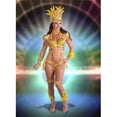 thumbnail image 1 of 10 Piece Brazilian with Skulls Costume Set, Gold - Medium & Large, 1 of 1