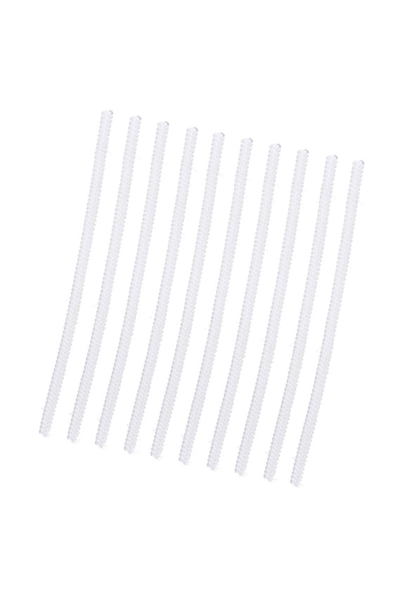 10-Piece Clear Ring Size Adjuster Guard Tightener Set for Loose Bands Invisible Sizer Resizing Tool (3.5mm / 0.138 inches)
