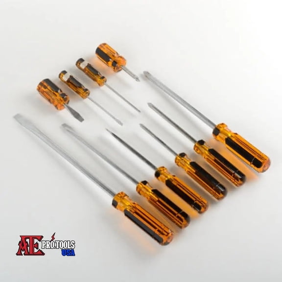 10 Piece Contractor Screwdriver Set