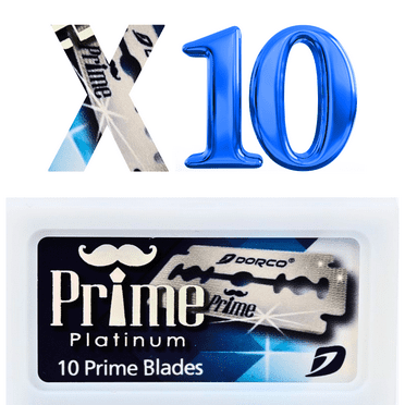 10 Piece Dorco Prime Double Edge Razor Blades
