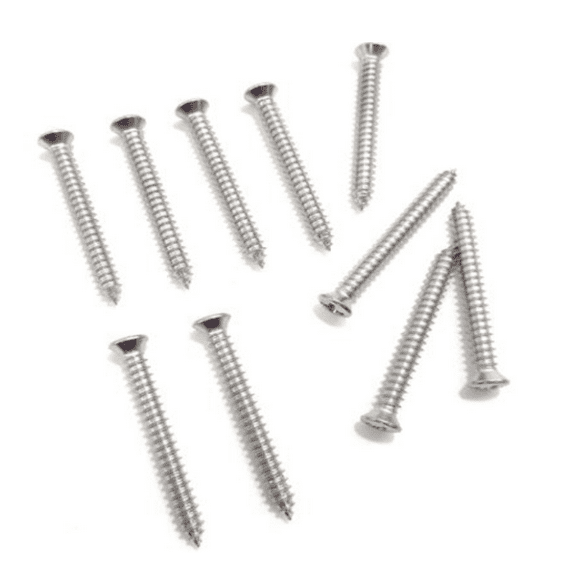 10 Piece Front and Rear Headliner Molding Screw Set For 1974-1981 Chevy Camaro