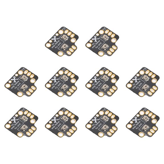 10-Piece Gamepad Joystick Drift Repair Board Universal 3D Analog Calibration Reset Mod Pack for PS4 PS5 Xbox Controllers Accessory (0.75 x 0.71 Inches / 1.9 x 1.8 cm)