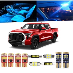 10 Piece Interior LED Lights Kit for Toyota Tundra 2022-2026 Dome Map Vanity Mirror License Plate Light +Install Tool