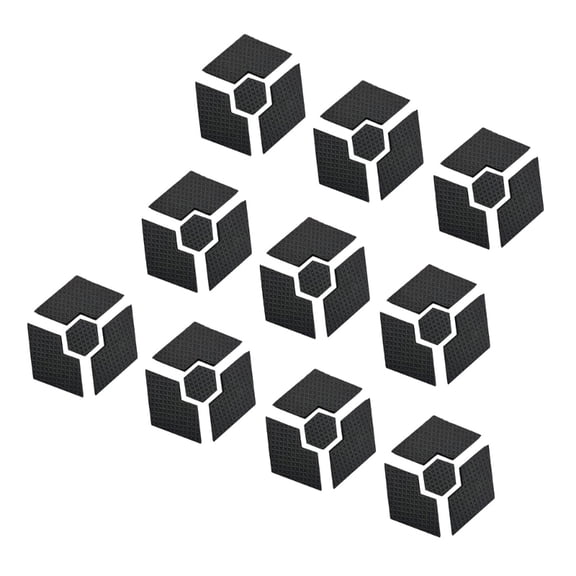 10 Piece Interlocking Plant Stand System Hexagonal Pot Elevators With Height Adjustment For Indoor Outdoor Container Gardening