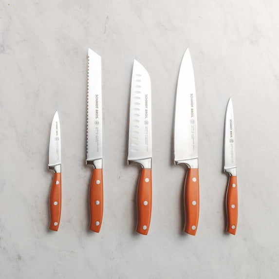 10-Piece Knife Set, Sheaths Included (Assorted Colors)