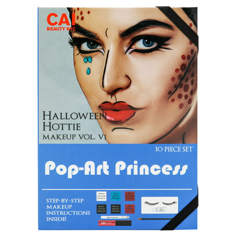 Pop-Art Makeup For Halloween