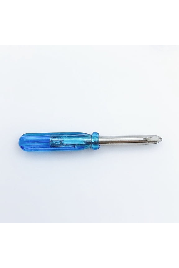 10-Piece Mini Screwdriver Set 5xSlotted 5xPhillips 3mm Diameter Suitable For Precision Electronics Watch Repair And DIY Crafts
