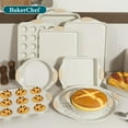 thumbnail image 1 of 10-Piece Nonstick Baking Pans Set, Cream, 1 of 7