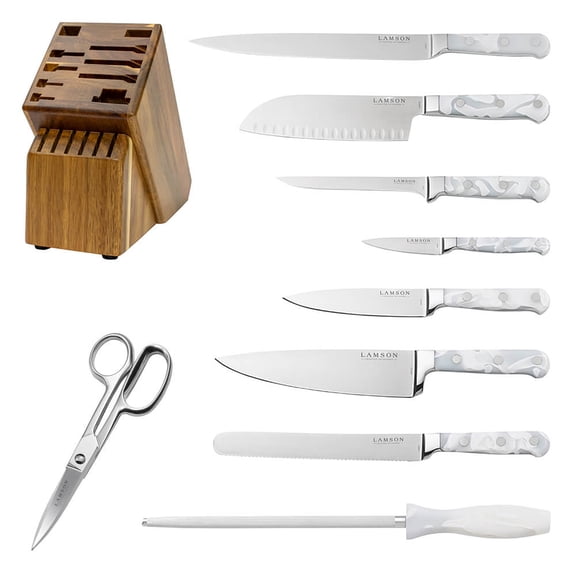 10-Piece Premier Forged Knife Block Set