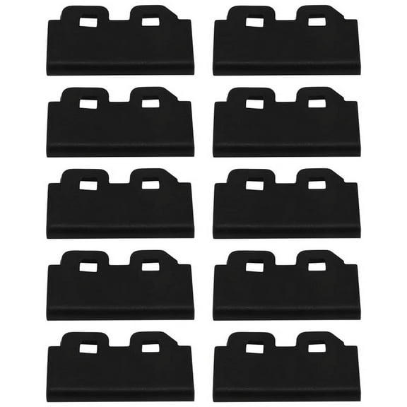 10-Piece Printer Wiper Set for Mutoh VJ1204/1604/2606, for DX5, DX7, XP600 Printheads Black