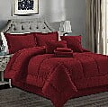 10 Piece Queen Size Comforter Set Bed in a Bag Comforter Bedding Set