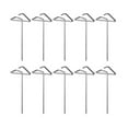 thumbnail image 1 of 10-Piece Stainless Steel Oven Hanging Skewer Rack Set - Vertical Bbq Broiler Kabob Accessories For Kitchen, Grilling & Even Cooking, 1 of 7