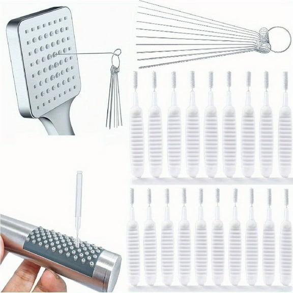 10-Piece Stainless Steel Shower Head Cleaning Needle Kit – Multi-Size Pins for Easy Unclogging, Durable Rust-Resistant Tools with Storage Case for Home, Bathroom & Outdoor Use