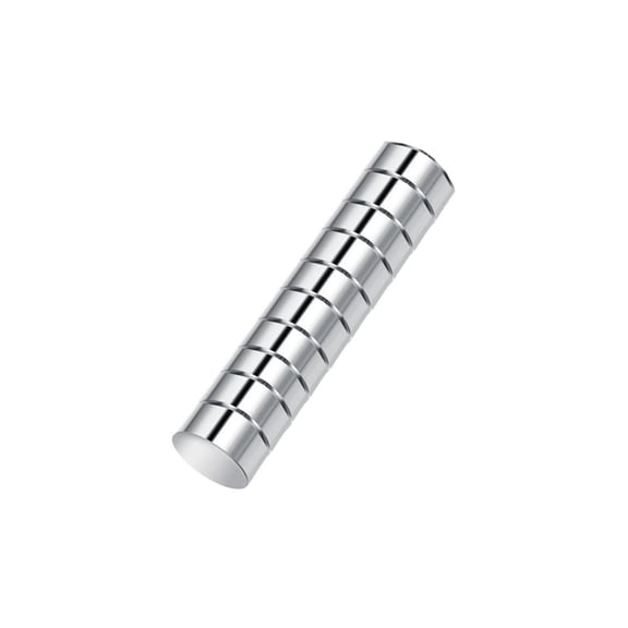 10-Piece Strong Cat Eye Magnets, Cylindrical Nail Art Magnets for Manicure, Stainless Steel Multi-Functional Tools
