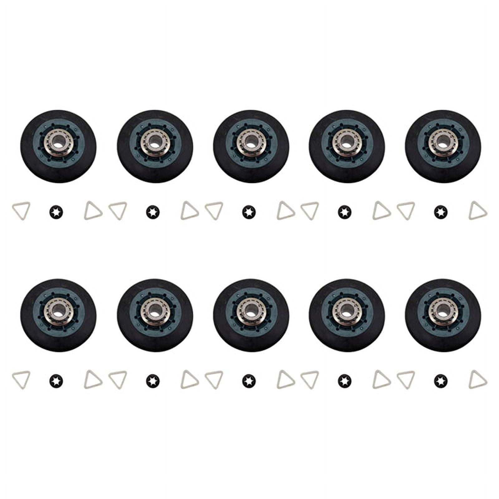 10 Piece Suitable for W10314173 Dryer Drum Wheel Suitable for W10314173 8536973 8536974 AP6019303 PS11752609