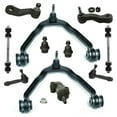 thumbnail image 1 of 10 Piece Suspension & Steering Kit Control Arms Outer Tie Rod End Idler and Pitman Arms Lower Ball Joints Idler Arm Assembly Fits select: 1999-2006 CHEVROLET SILVERADO, 2000-2006 CHEVROLET TAHOE, 1 of 10