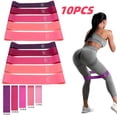 thumbnail image 1 of 10-Piece TPE Resistance Bands Set, Stackable Workout Bands for Full Body Strength Training, Yoga & Pilates, 1 of 7