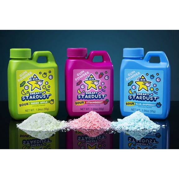 10 Piece(s) Sour Sneaky Stardust Powdered Chewing Gum