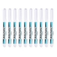 thumbnail image 1 of 10 Pieces 20mm Long Tip Hole Marker Pen Water Resistant Carpenter White Permanent working Pens Long Nib Marker, 1 of 10