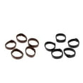 thumbnail image 1 of 10 Pieces 20mm PU Leather Retainer Clasp Strap Loop Fastener, 1 of 10
