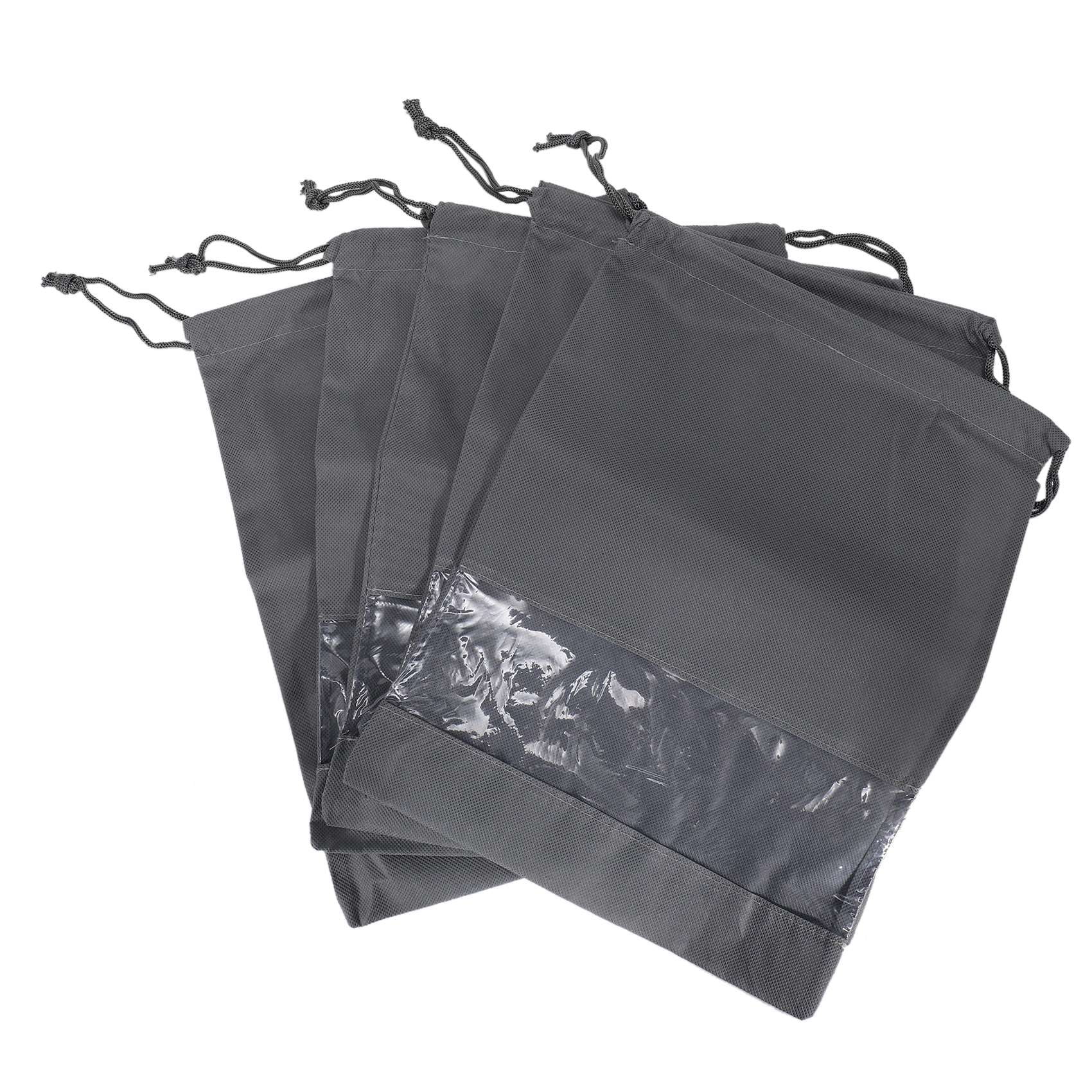 10 Pieces 26.5X36CM Shoes Bag Travel Storage Pouch Drawstring Dust Non-Woven Portable