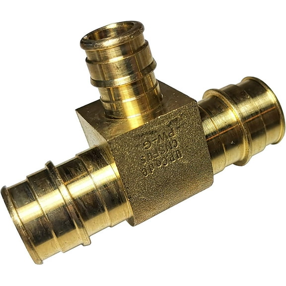 10 Pieces 3/4" X 3/4" X 1/2" Pex A Tee, F1960 Expansion Tee