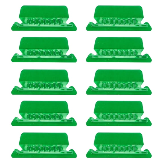 10 Pieces 3 Inch Hanging Folder Tabs Hanging File Folder Tabs for Hanging File Folders, Hanging File Folders with Tabs for Office Hanging Files Folders, Available in Multicolor(Green,3x1.2")