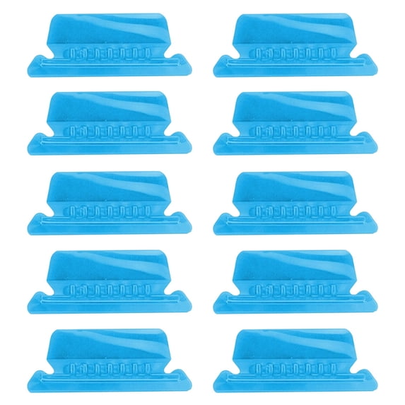10 Pieces 3 Inch Hanging Folder Tabs Hanging File Folder Tabs for Hanging File Folders, Hanging File Folders with Tabs for Office Hanging Files Folders, Available in Multicolor(Blue,3x1.2")