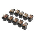 thumbnail image 1 of 10 Pieces 3-terminal 2.1x5.5mm Female DC Power Supply Jack Plug, 1 of 9