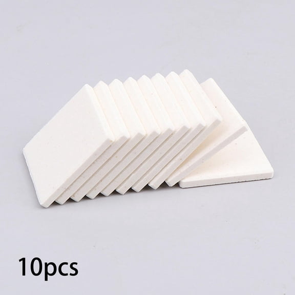 10 Pieces Aquarium Coral Frag Plugs Sturdy Ceramic Frag Plate Base for Reef Tank Propagation and SPS Corals