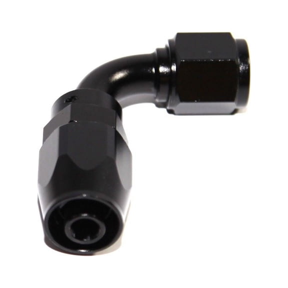 10 Pieces Of BLACK -6AN AN6 90 Degree Swivel Oil/Fuel/Gas Line Hose End Fitting Adapter BLACK -6AN AN6 90 Degree Swivel Oil/Fuel/Gas Line Hose End Fitting Adapter
