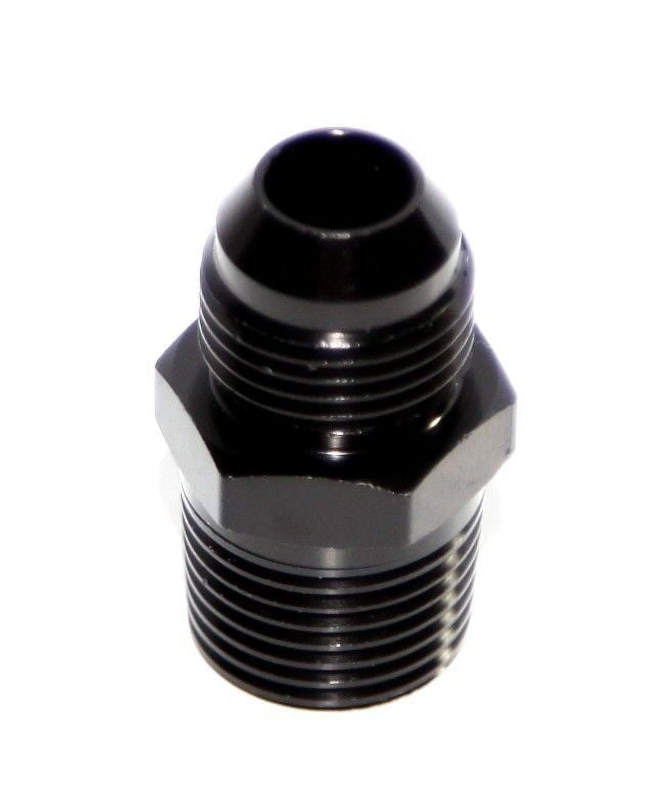 10 Pieces Of BLACK 8AN AN-8 to 1/2