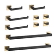 thumbnail image 1 of 10 Pieces Bathroom Hardware Set Stainless Steel Wall Mount Bathroom Accessory Towel Bar Set, 1 of 8