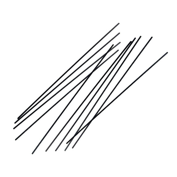 10 Pieces Carbon Fiber Rods High Density for RC Planes Kites Accessory 1.0x500mm