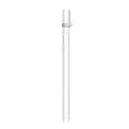 thumbnail image 1 of 10 Pieces Clear Reusable Plastic Straws for Tall Cups, Tumblers and Mason Jars, BPA-Free Unbreakable Drinking Straw, 1 of 2